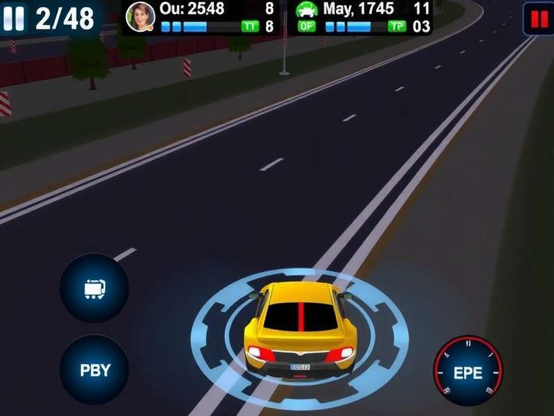 Hourly Drive Blitz Game Screenshot